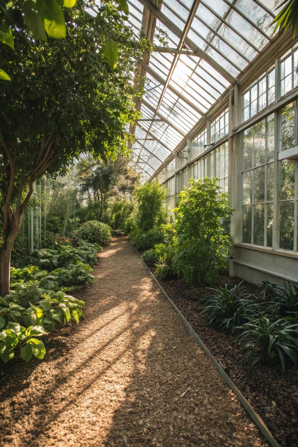 Mulch bases encourage sustainability and a natural atmosphere.