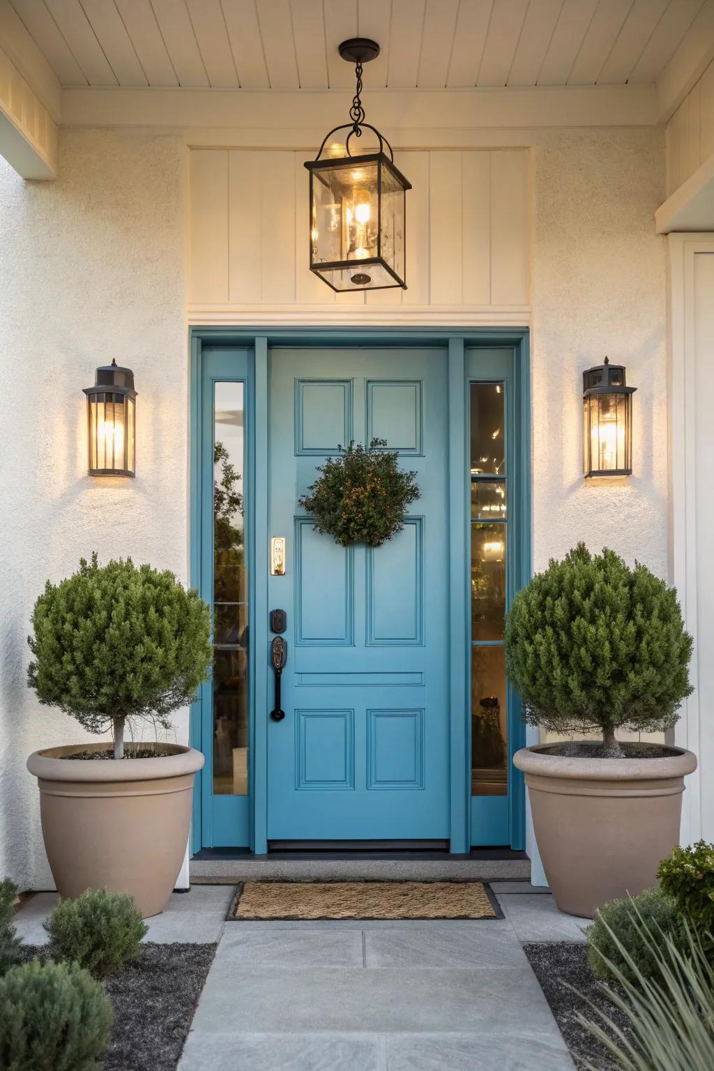 A bright entrance sets the style for your home.