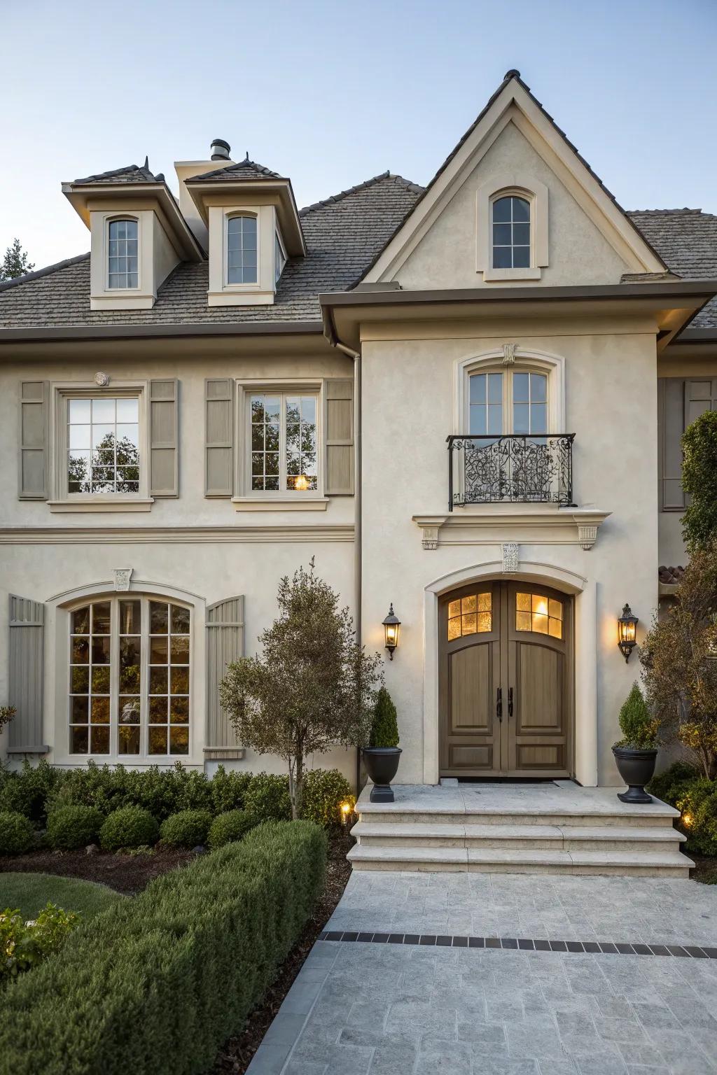 Harmony brings grace and balance to this home.