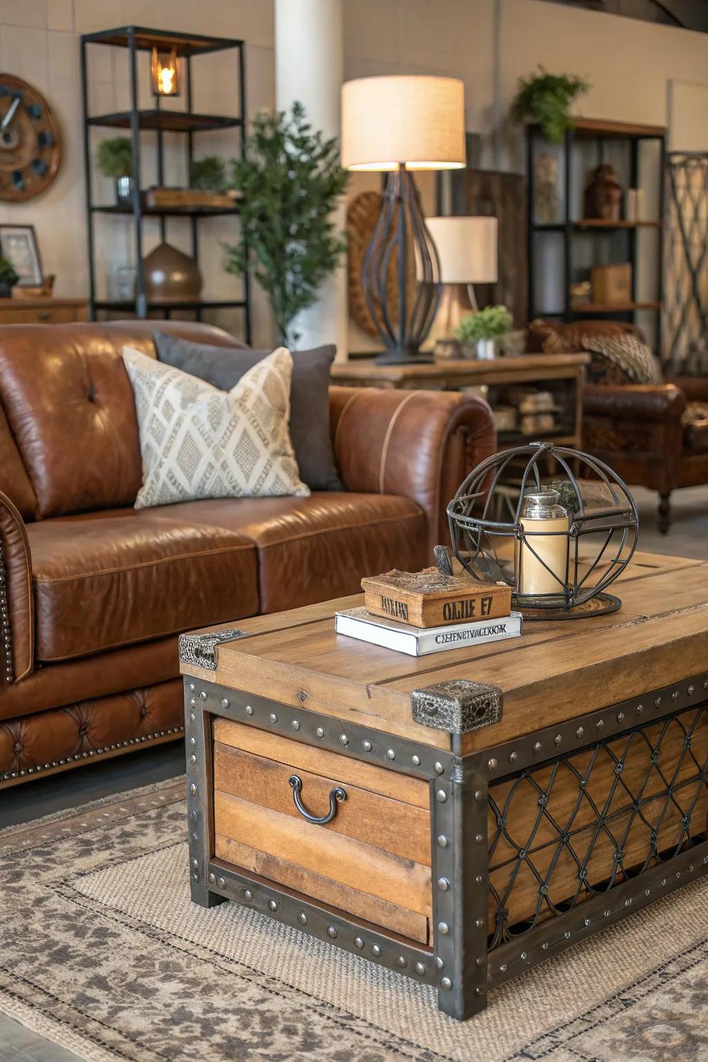 Unifying textures adds richness and interest to the decor.