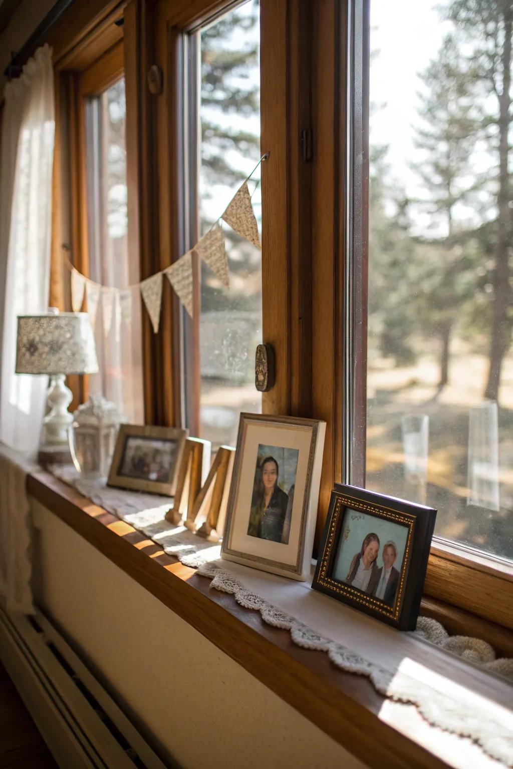 Express your identity with custom accents on your window sill.