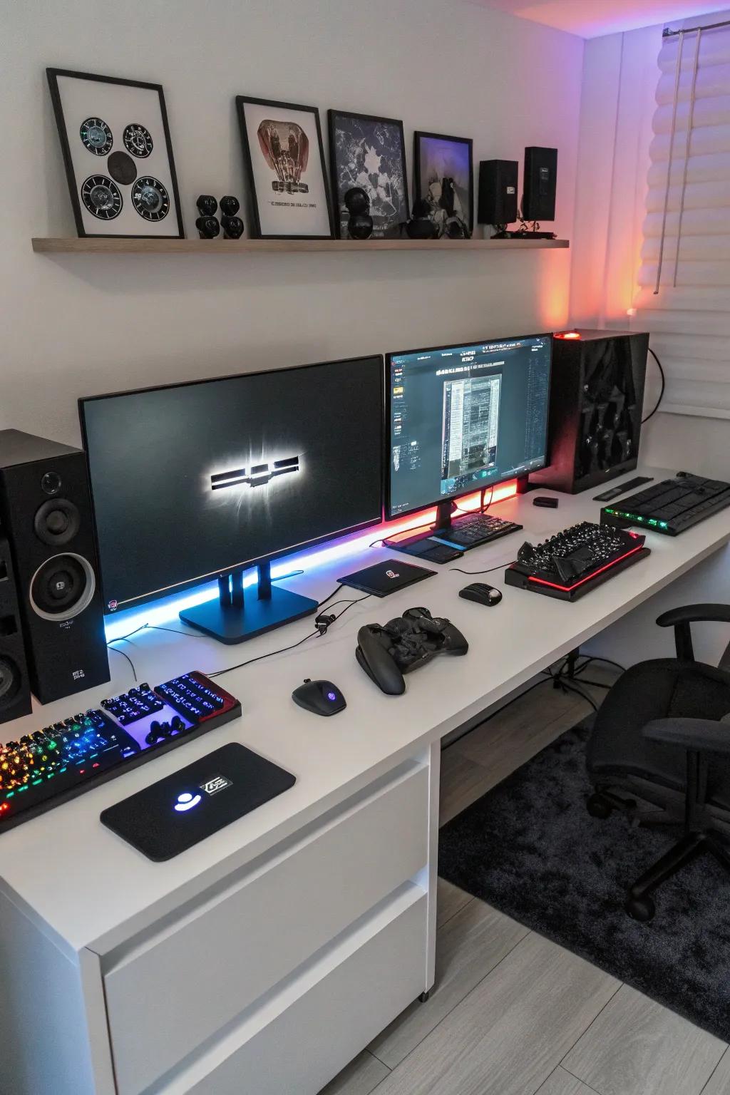 See more with a more than one screen setup.