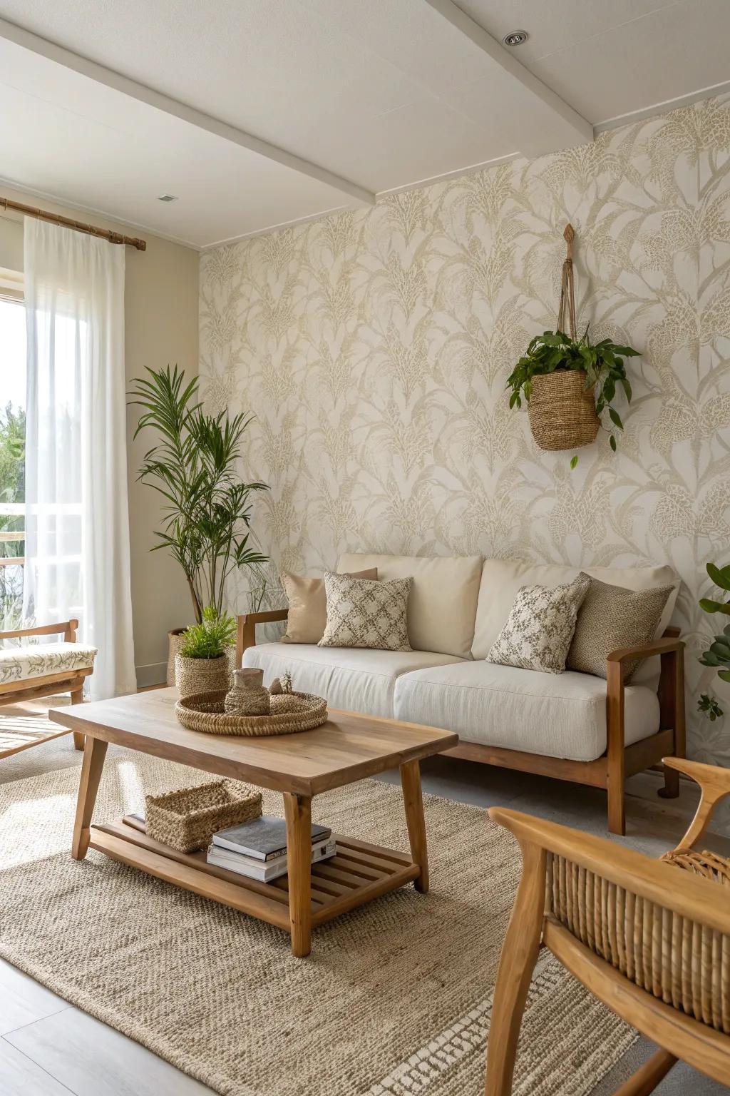 Neutral shades offer a versatile and calming foundation.
