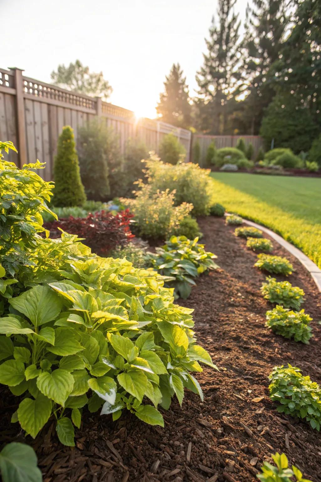 Mulch and ground covers are crucial for a flourishing, low-maintenance garden.