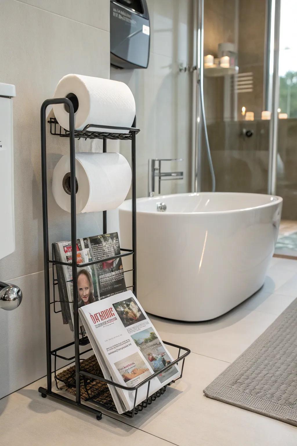 Multi-purpose holders maximize utility.