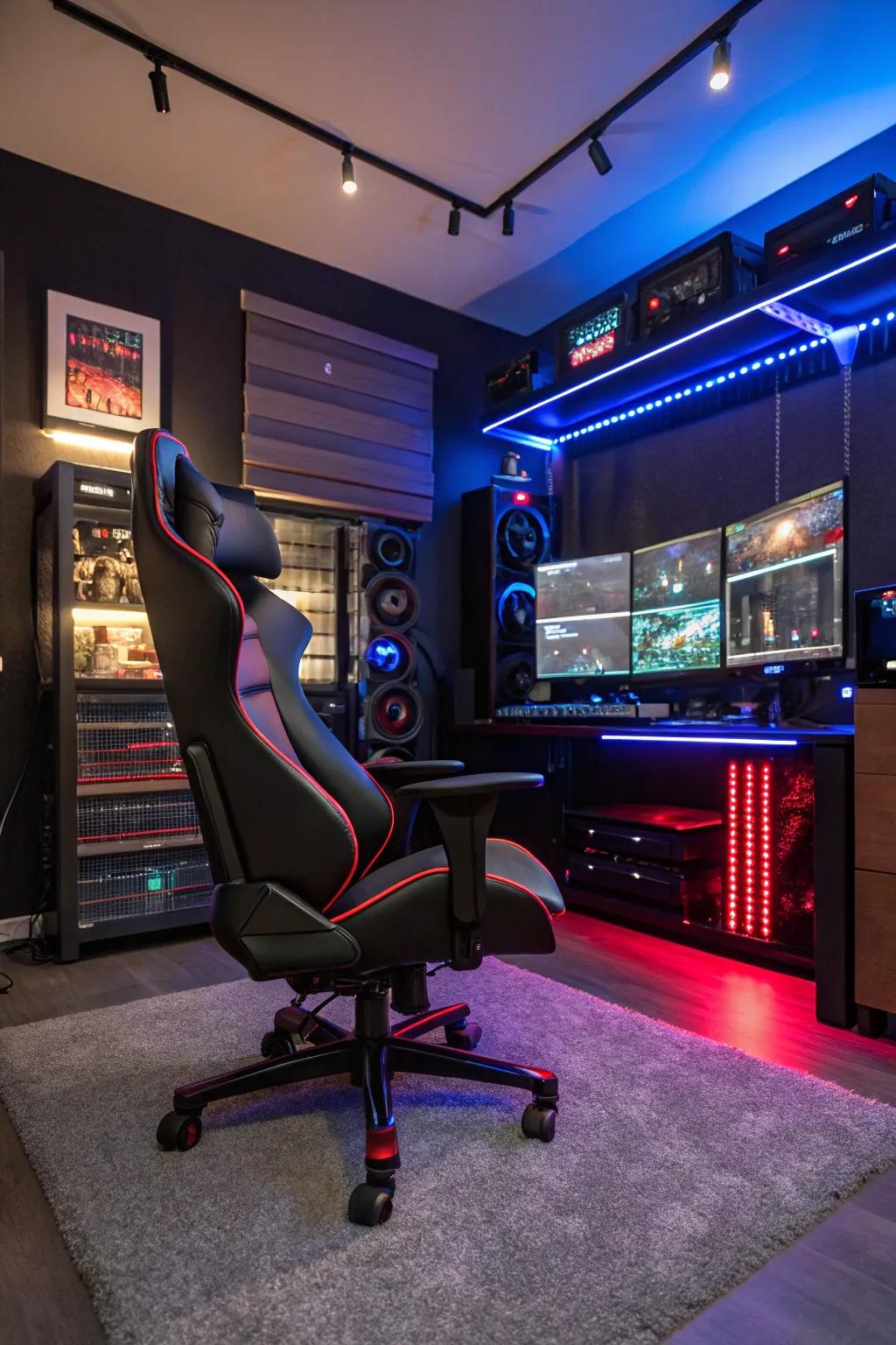 Game in ease with a bespoke gaming seat.