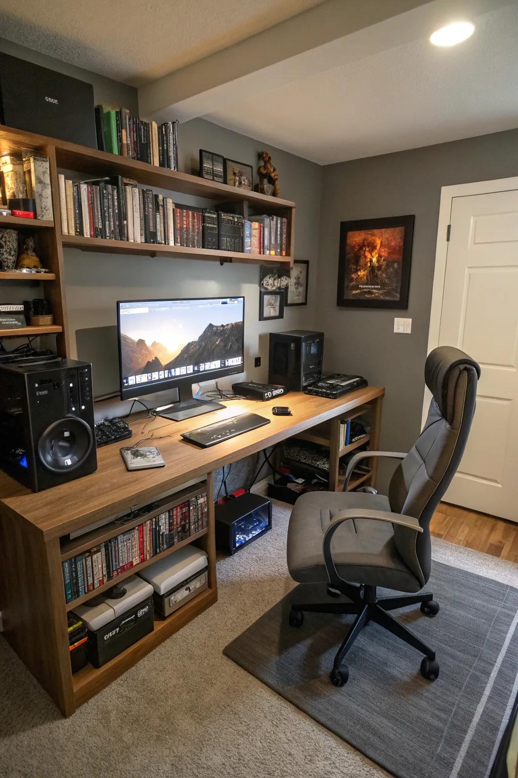 Integrated tech for seamless work and play.