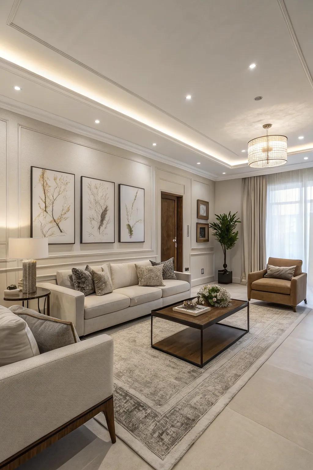 Up-to-date interiors that blend modern style with ease.