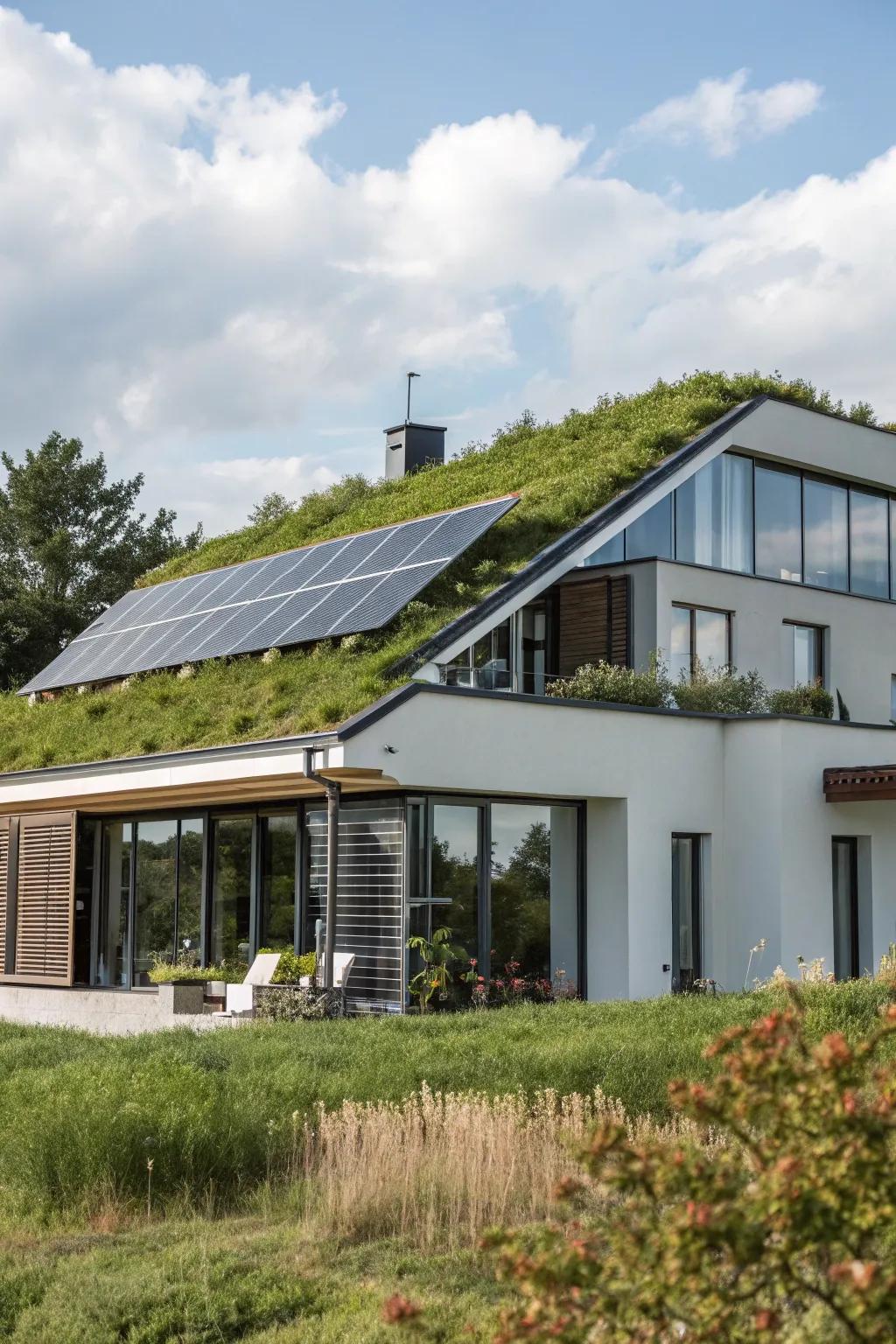 Accept sustainability by using eco-friendly layout.