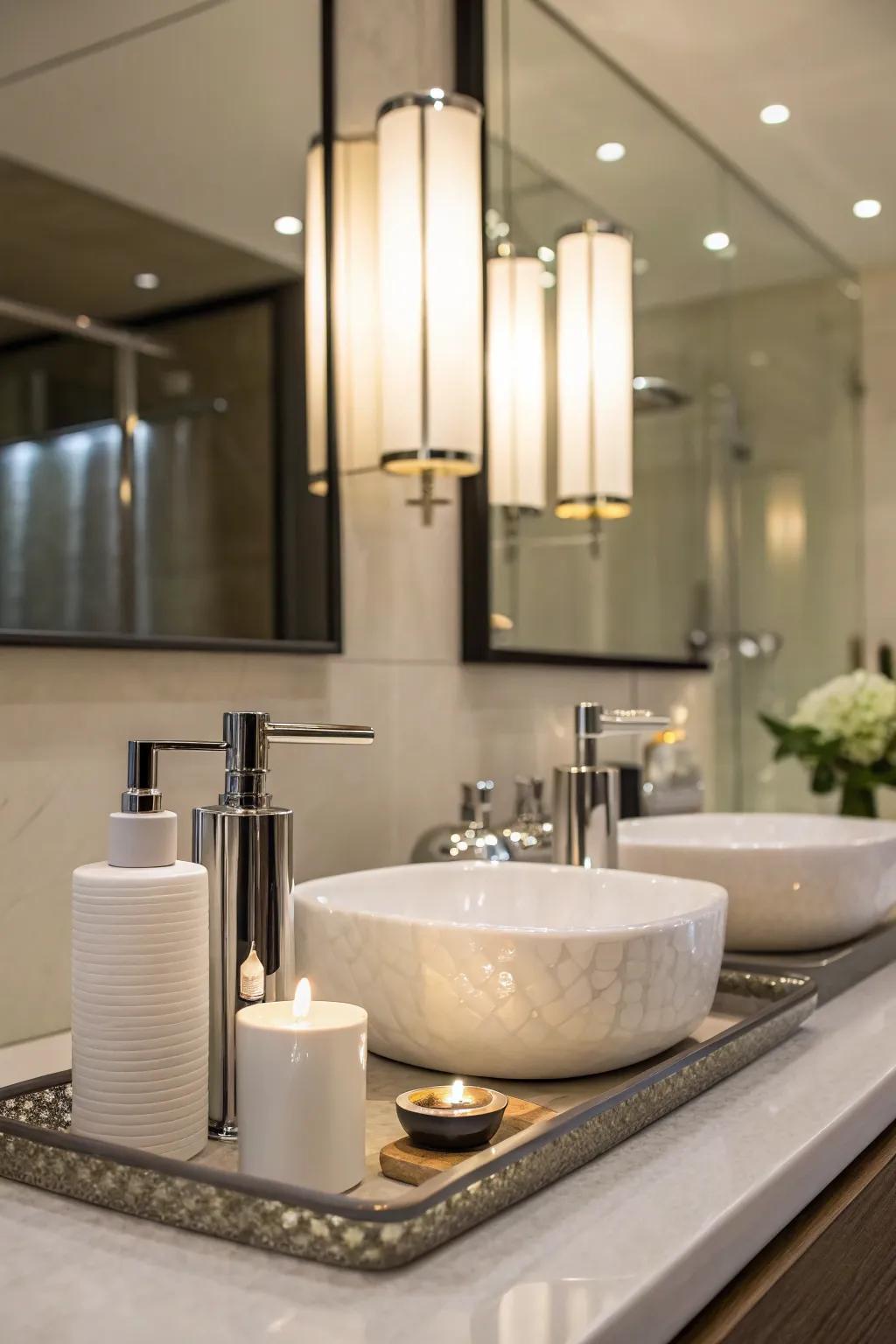 Fashionable parts bring class to any lavatory design.