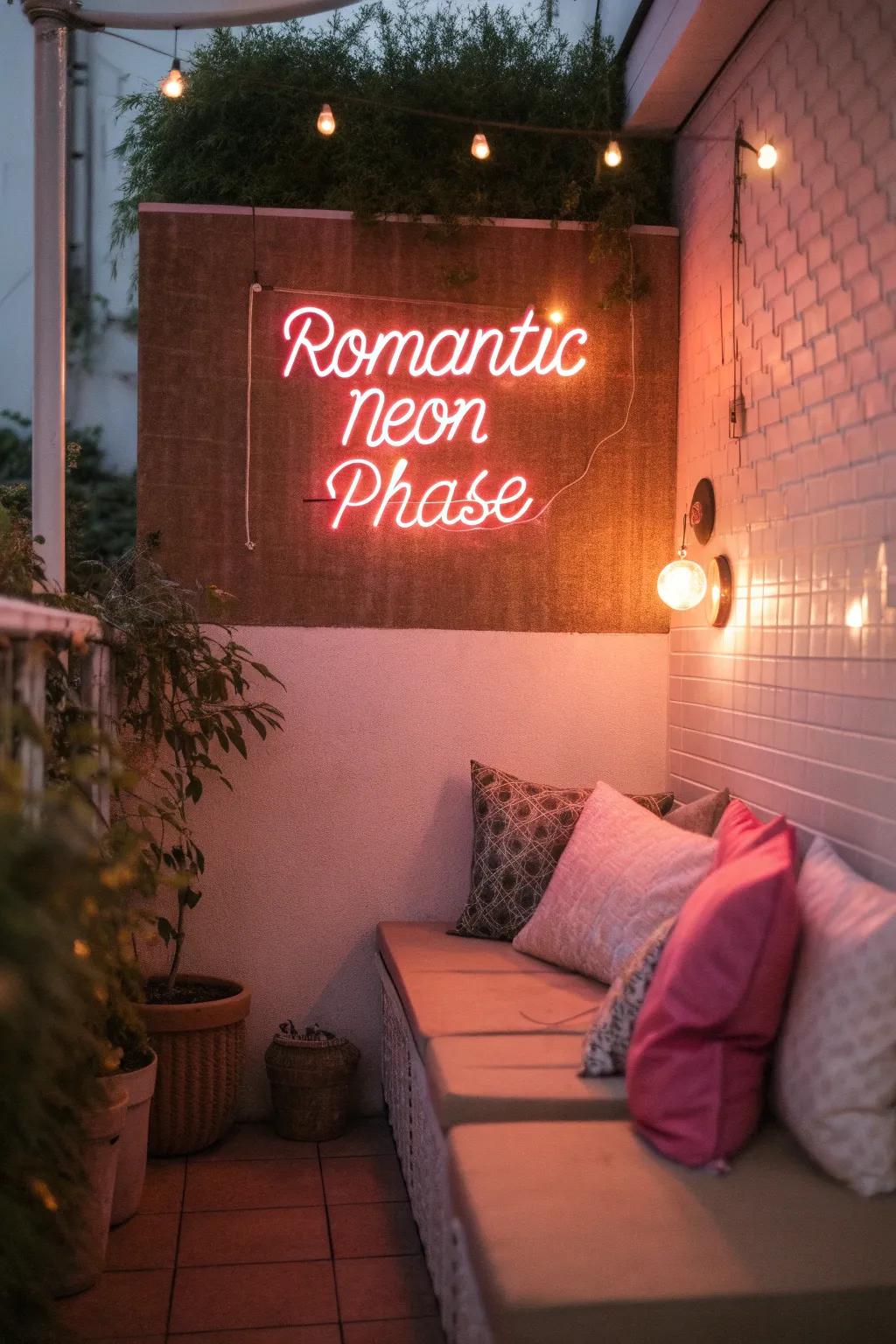 Express affection with a ray phrase emblem.