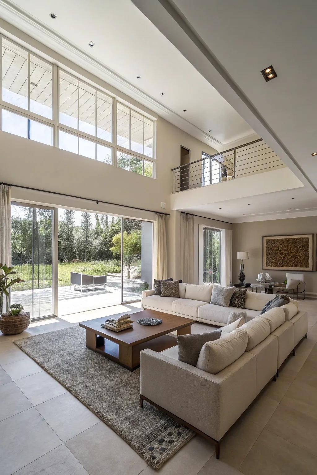 Open plans offer freedom and adaptability in design.
