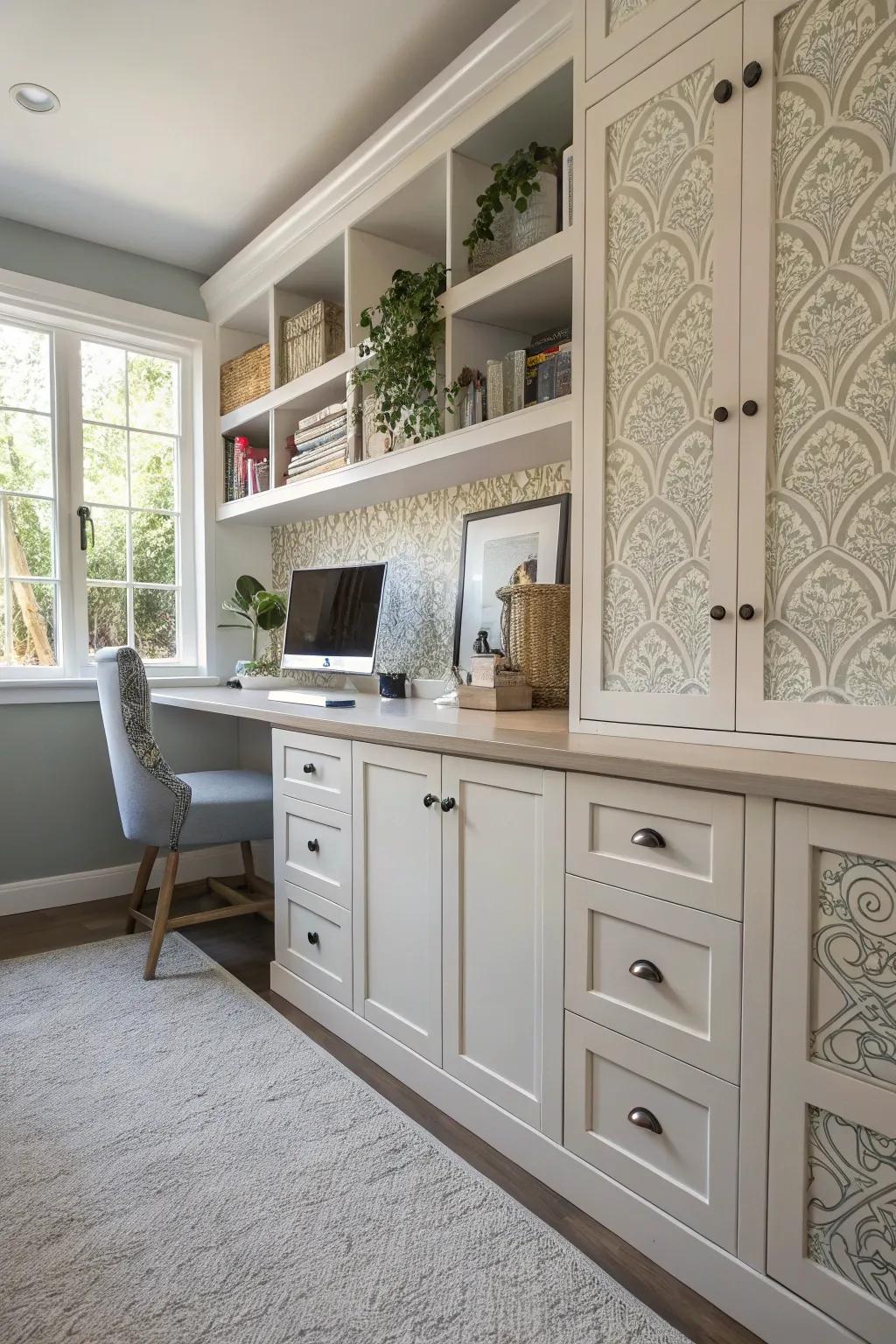 Custom DIY details make your cabinets distinctly yours.