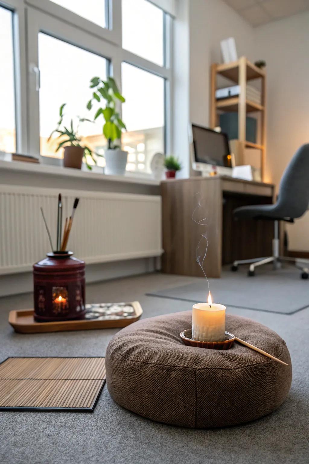 Make room for mindfulness and contemplation.