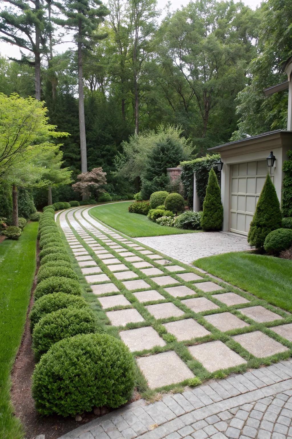 Eco-conscious pathways for vehicles present allure and practicality.