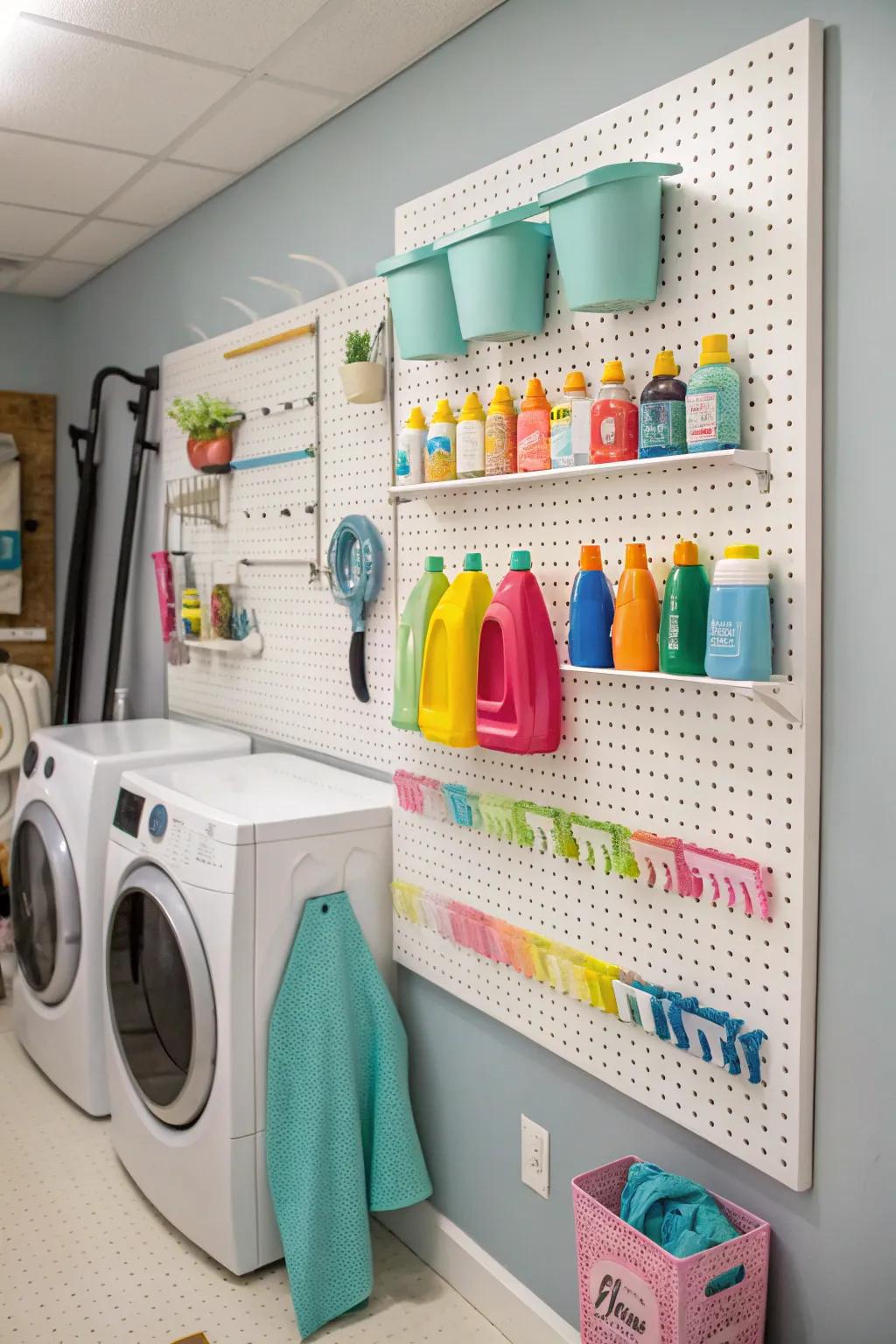 Create a balanced space with colors that match.