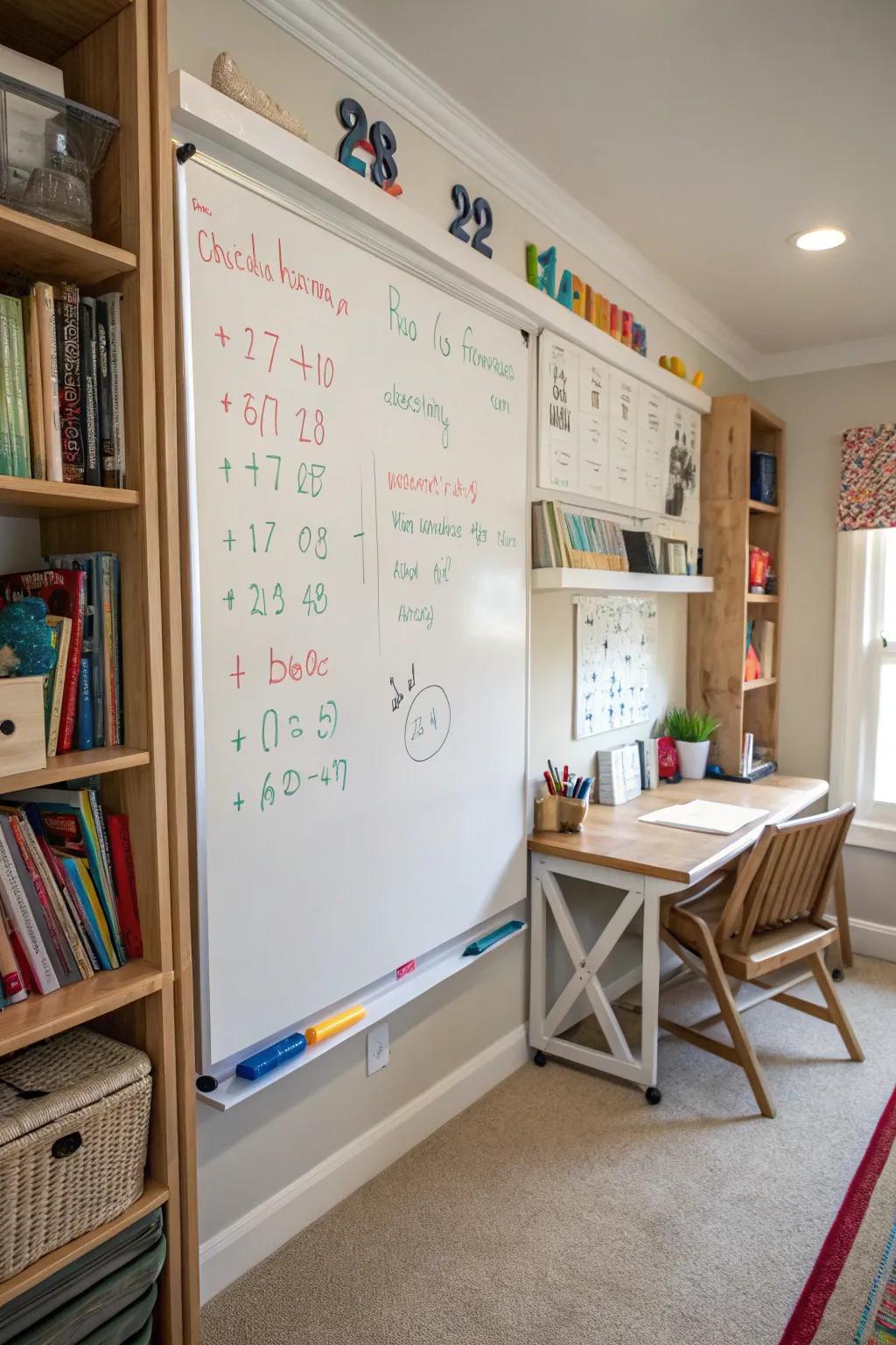 Enhance learning through educational content displayed on your whiteboard.