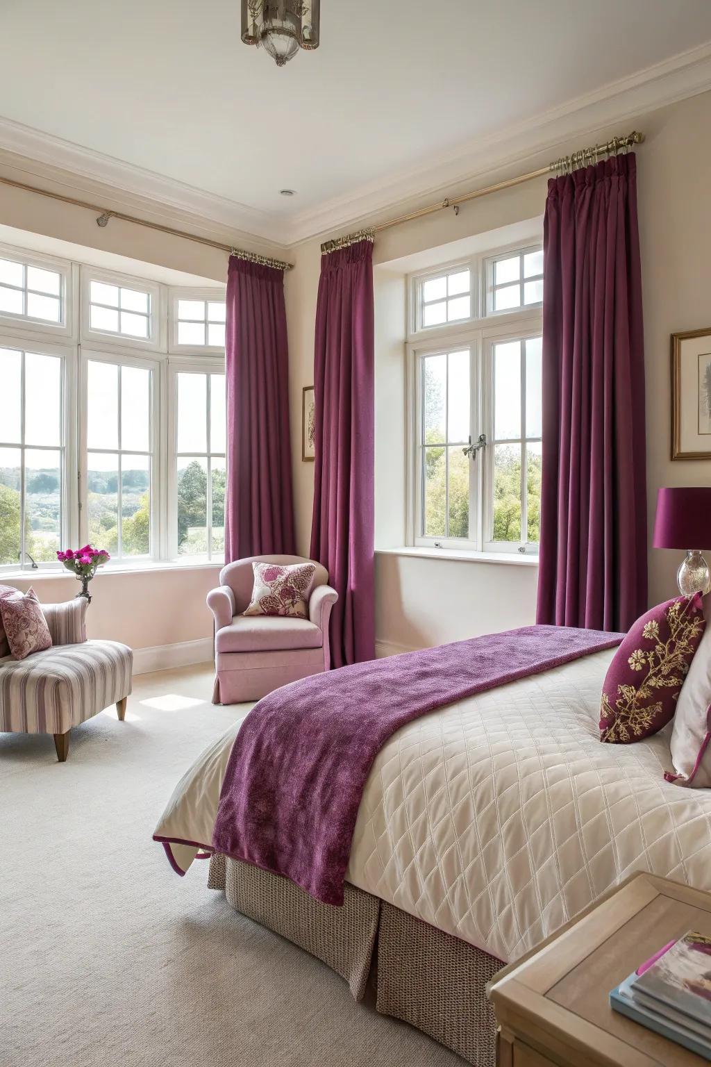 Sun enhances that deep plum richness thoroughly.