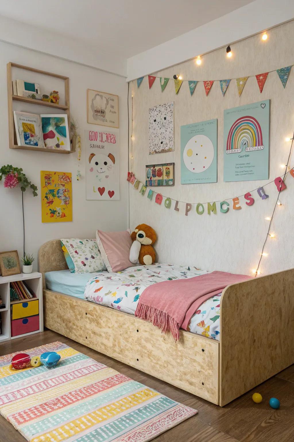 Surface board furniture introduces fun and practicality to kids' spaces.