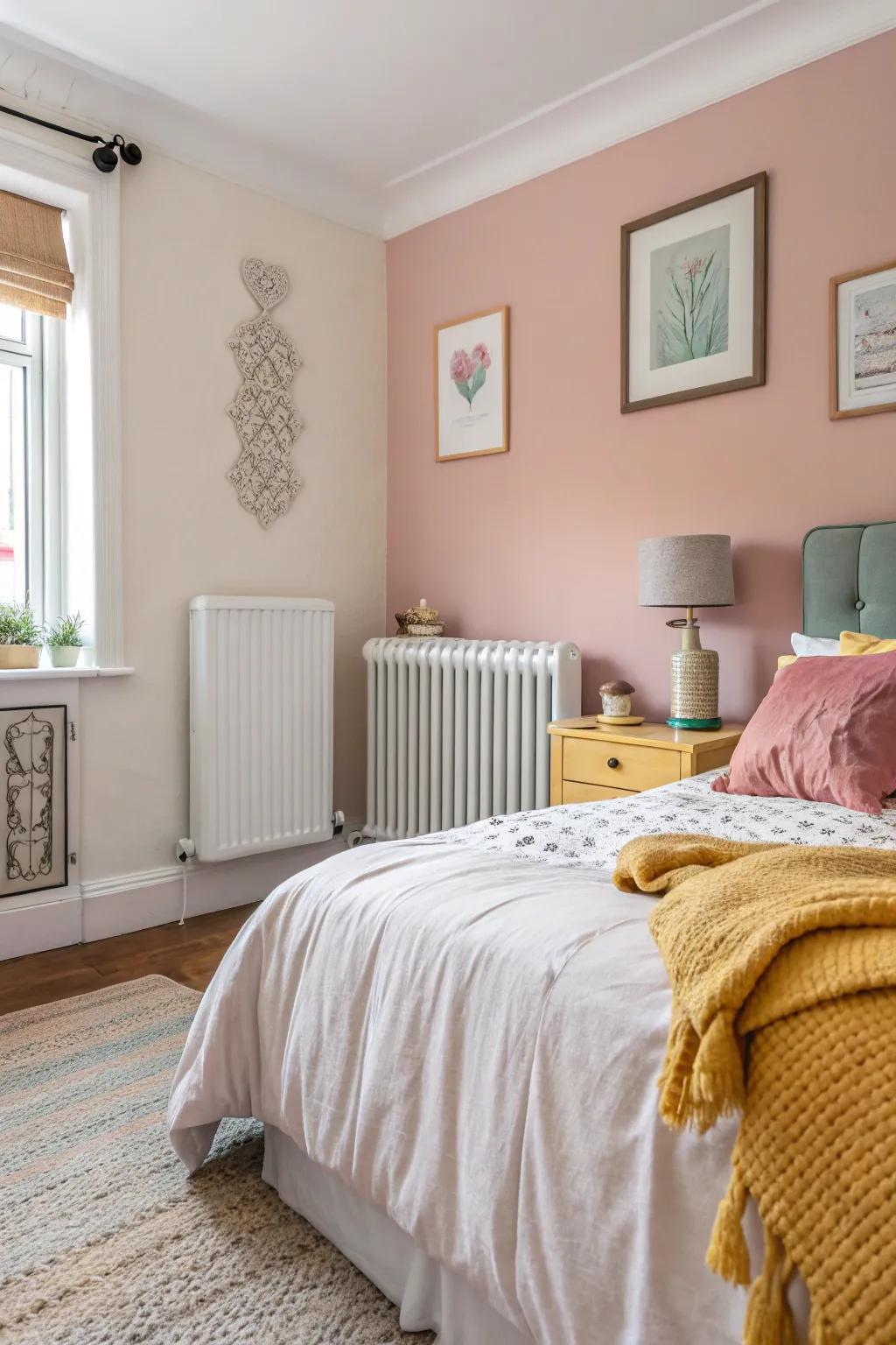 Limestone radiators provide ageless appeal.