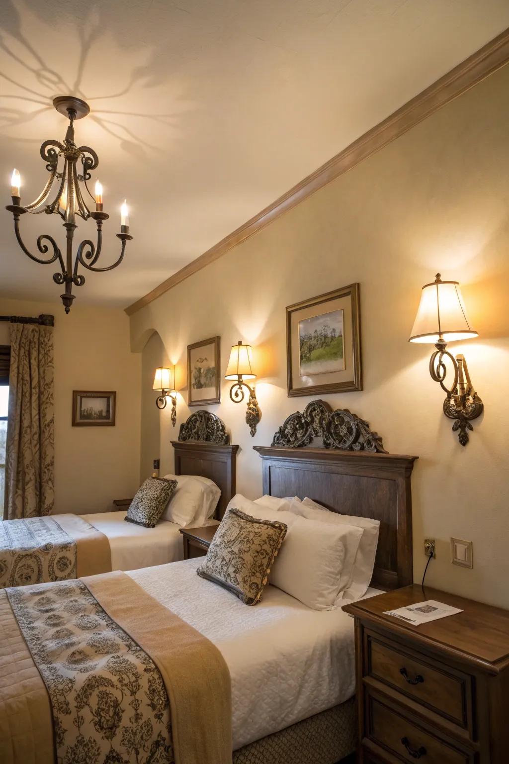 Illuminate with ease using battery-operated lamps.