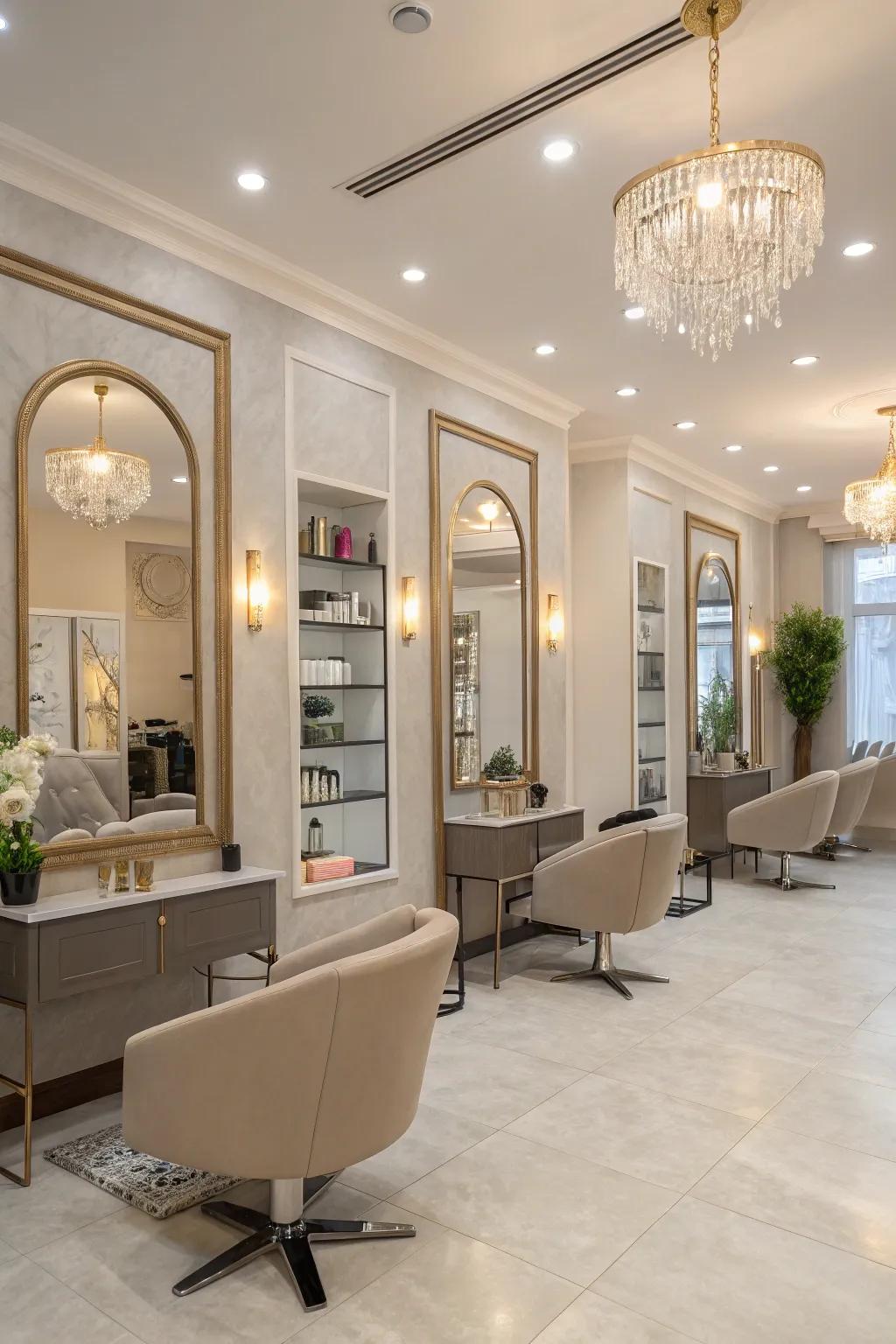 Neutral tones craft a modern and clean look.