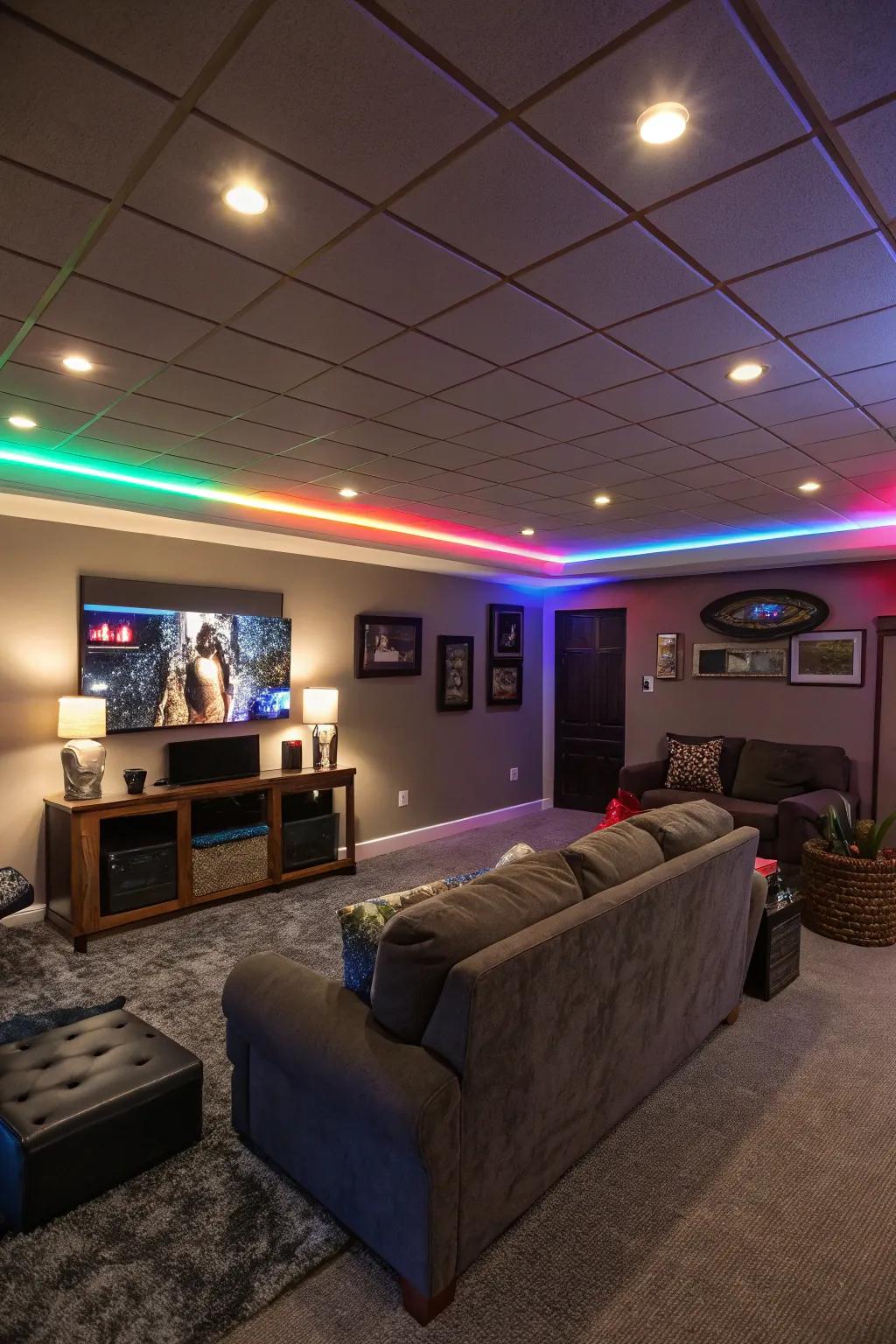 Creative illumination changes the mood and atmosphere.