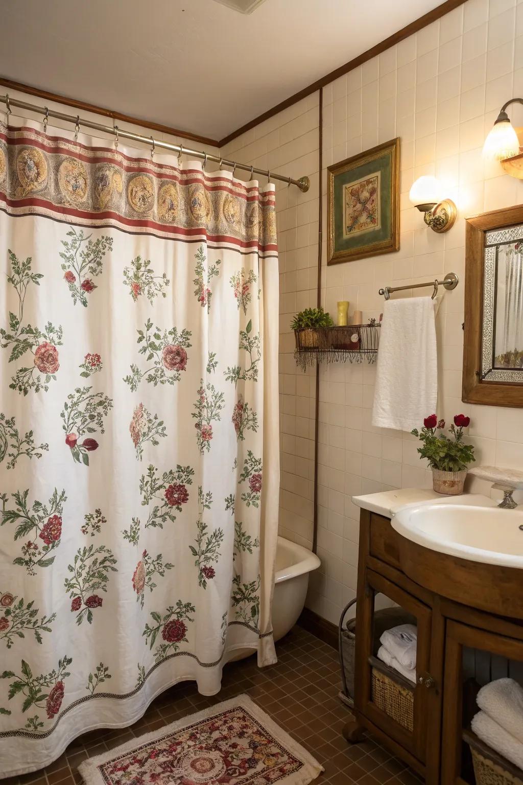 Vintage patterns introduce a charming touch of nostalgia.