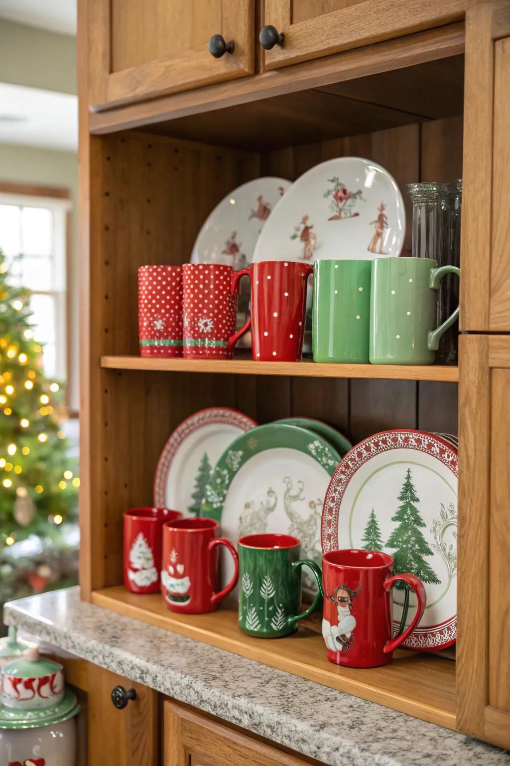 Seasonal food-ware lends celebratory allure.