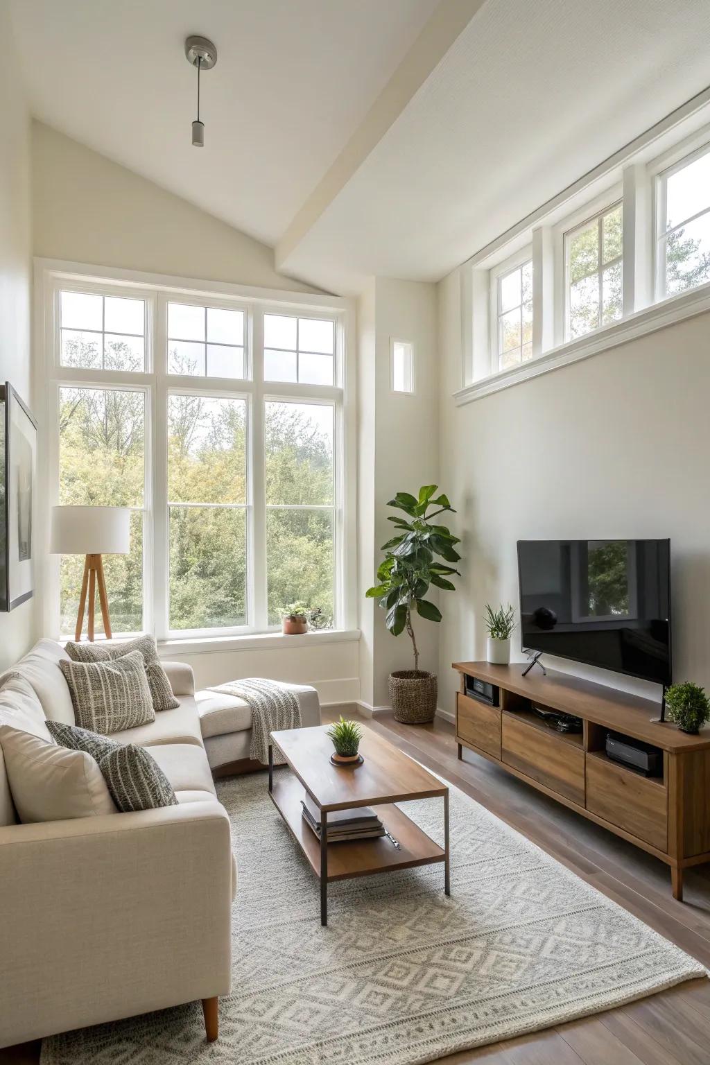 A simple layout helps you get the most out of your space.