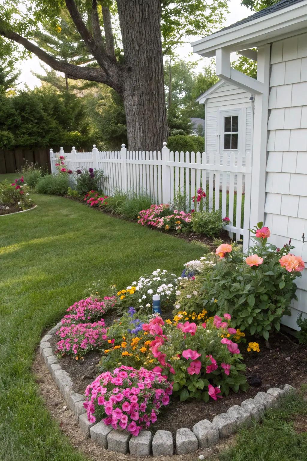 Convert overlooked corners into charming floral niches.
