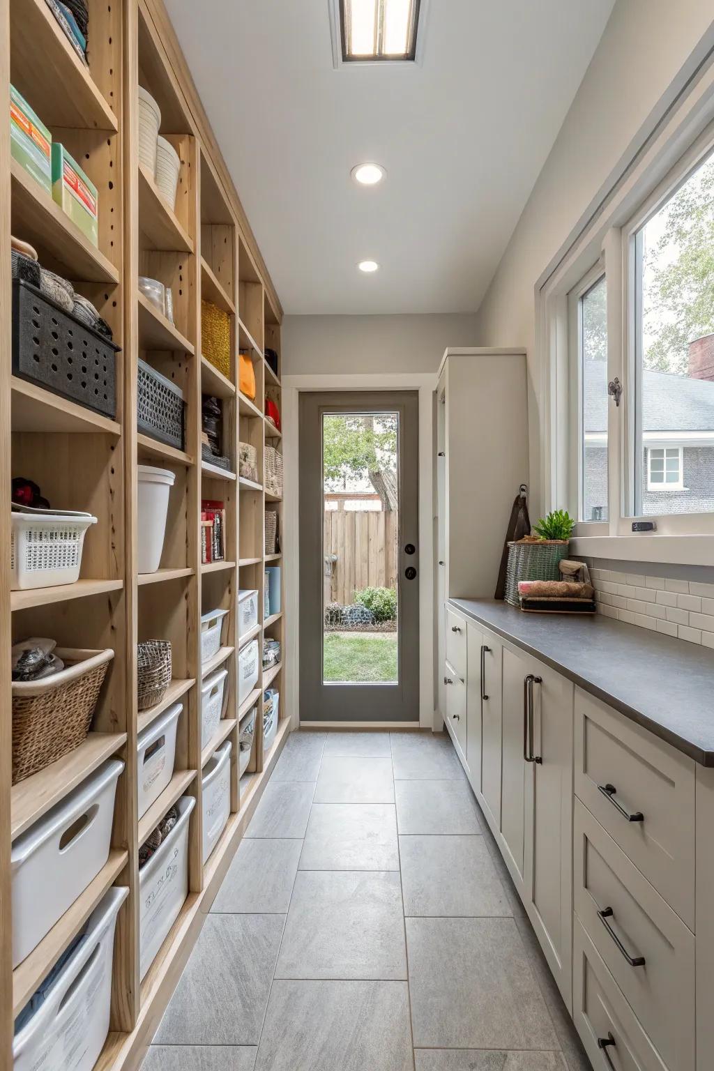 Smart storage keeps clutter out of small houses.