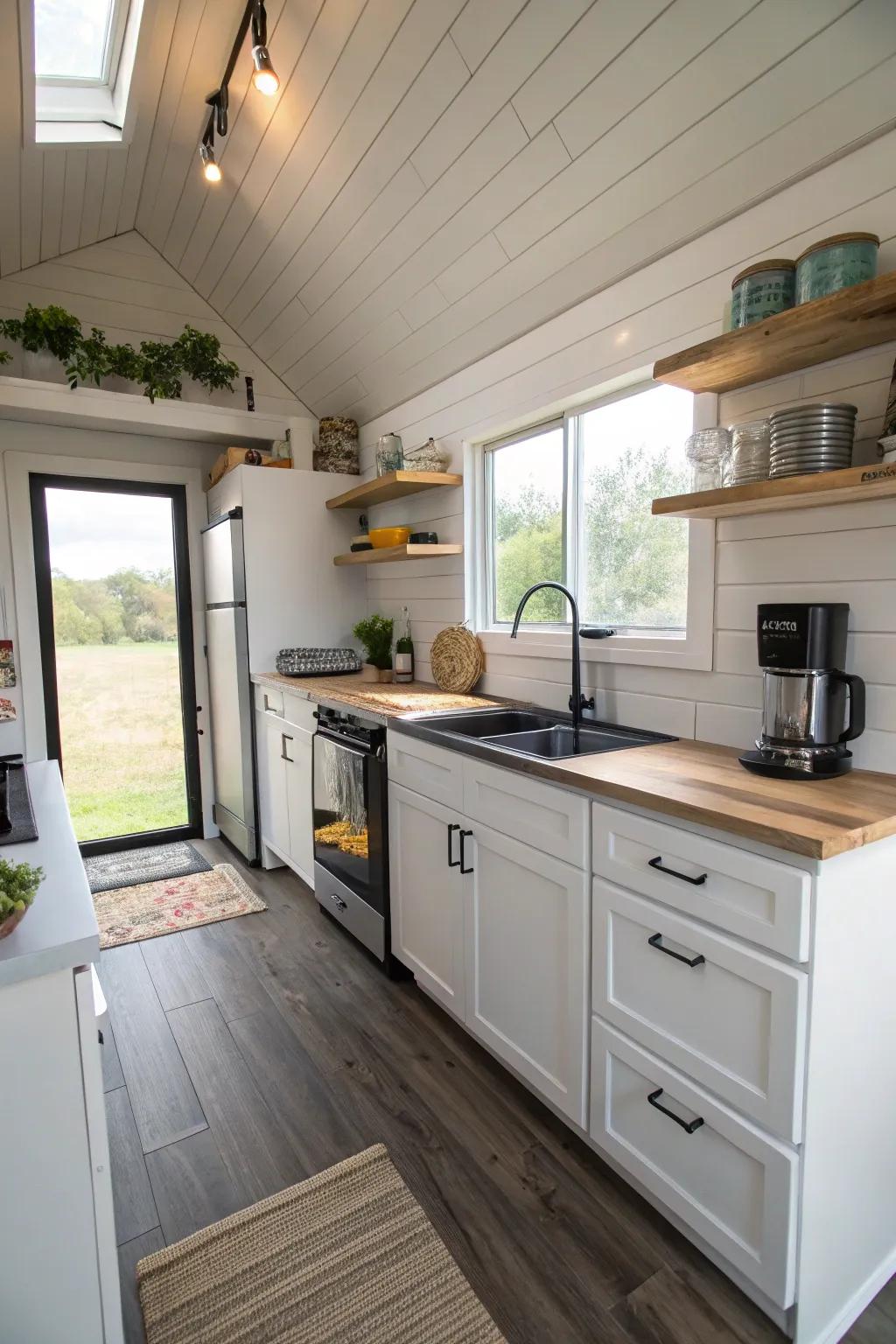 Useful kitchens in small houses are a testament to thoughtful design and efficiency.