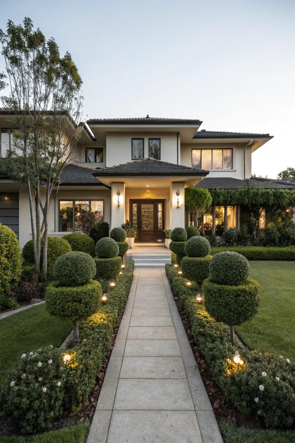 Harmony in landscaping delivers balance and elegance.