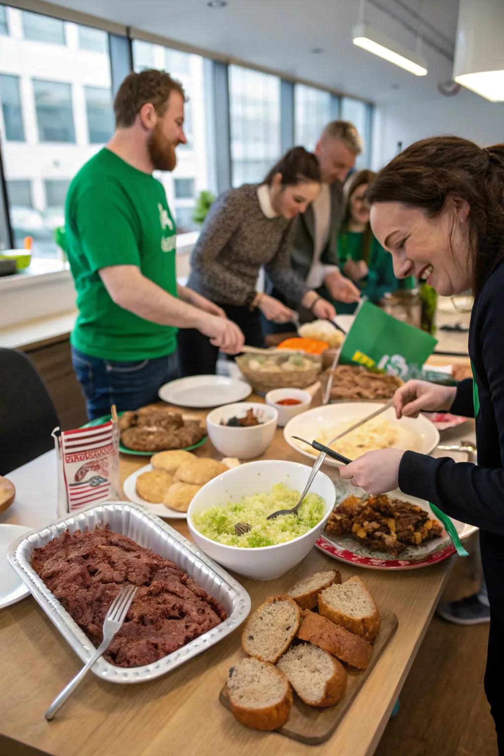 Celebrate with a delectable St. Patrick’s Day potluck.
