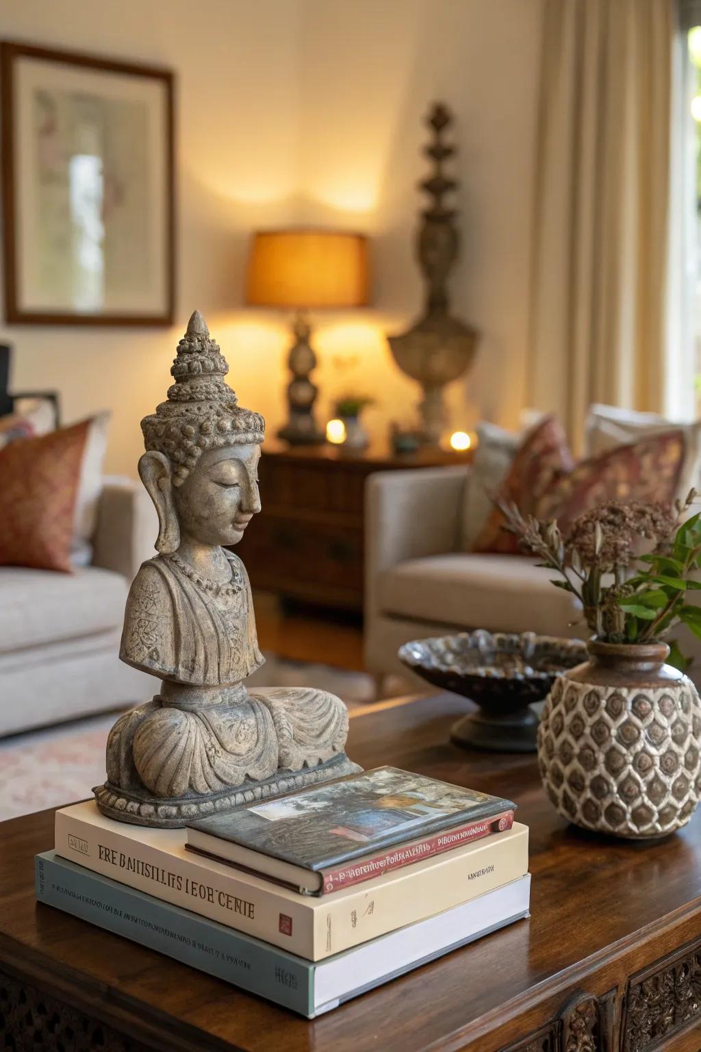 Art pieces inject an individual and artistic impression into your area.