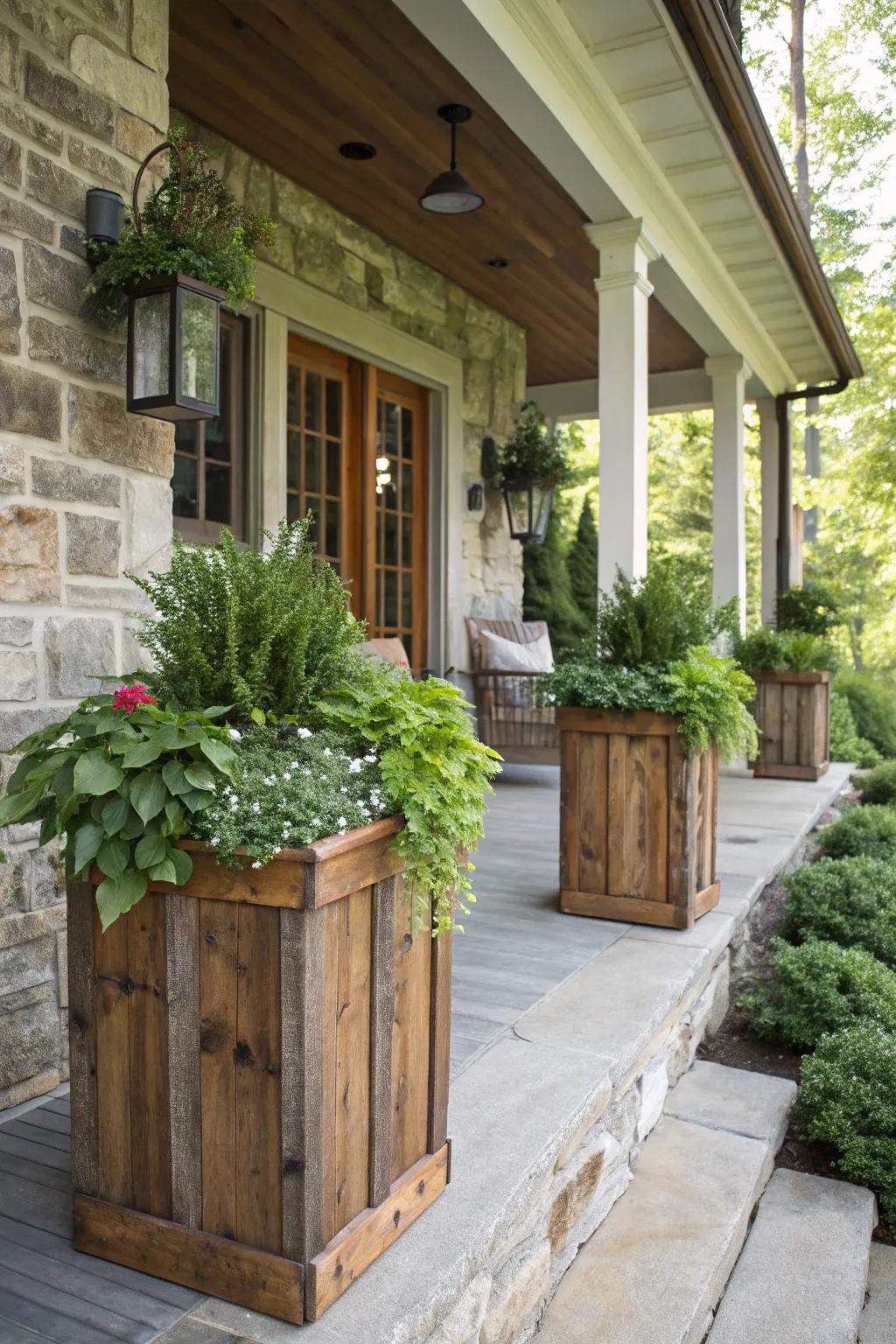 Raw textures introduce warmth and appeal.