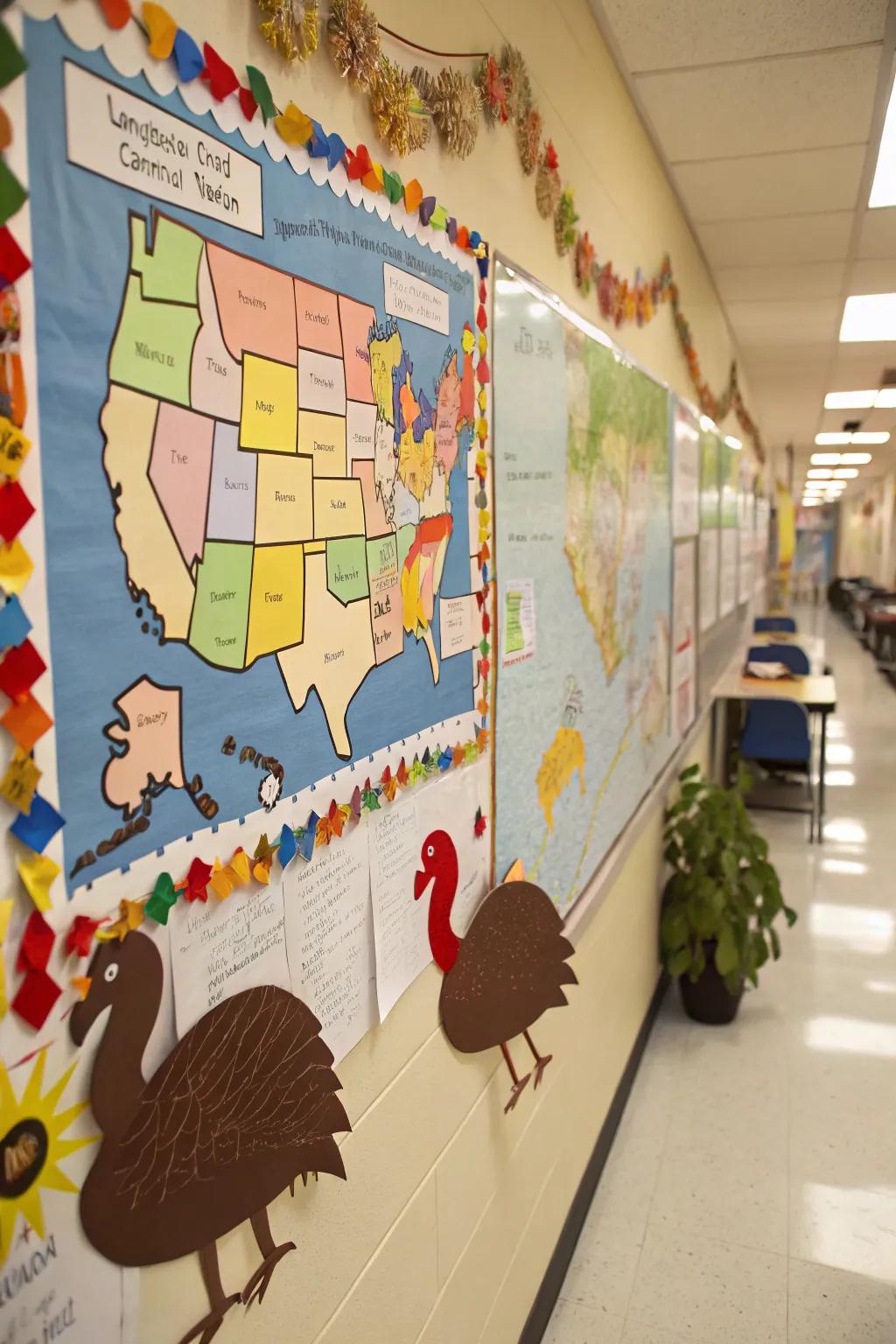 A Turkey Run Pathway encouraging learning and fun.