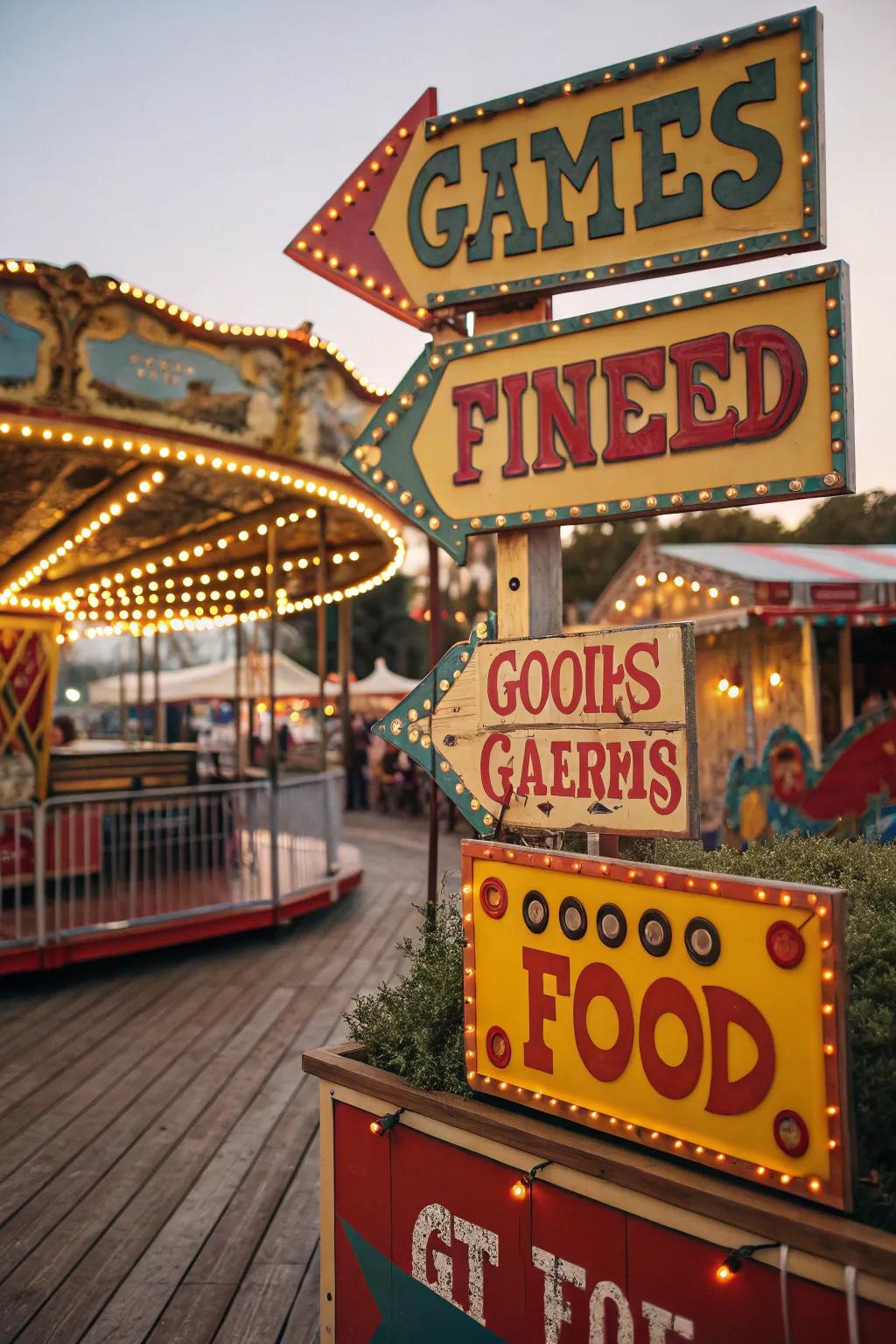 Vintage markers contribute charm and guidance.