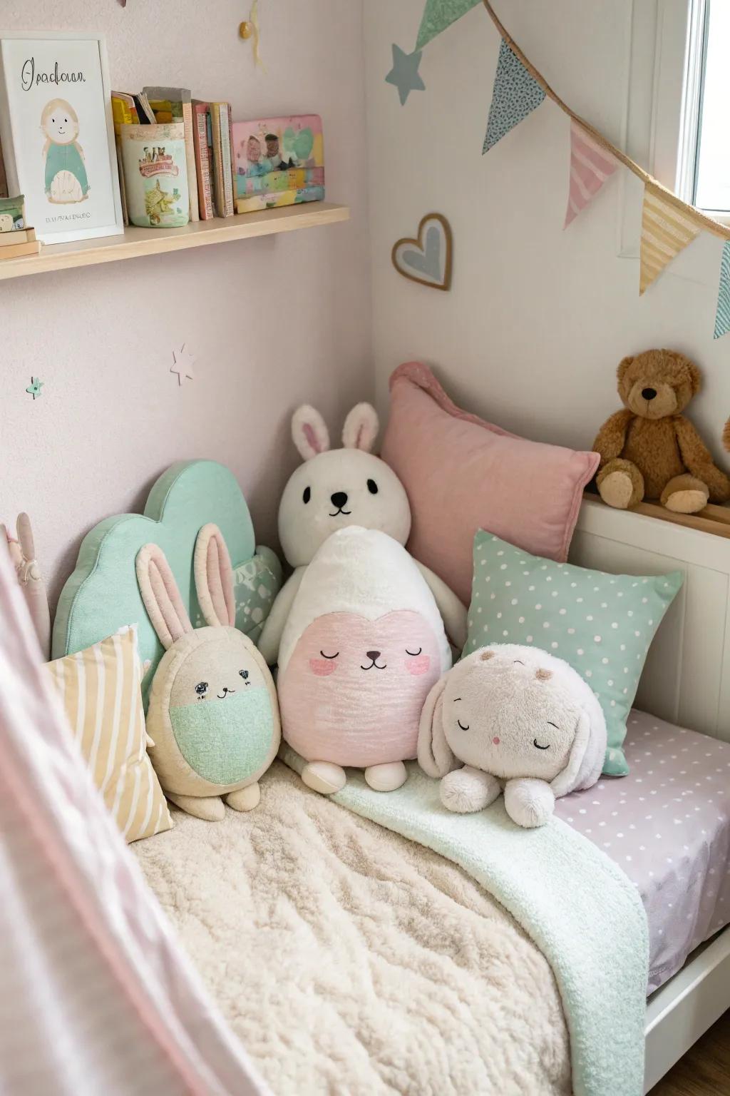 Eco-Friendly and Snuggly friends for small ones.