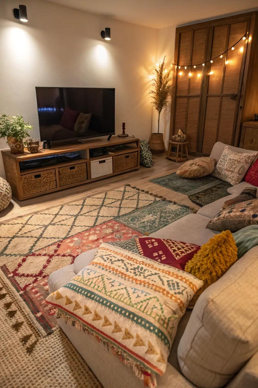 Weaves bring warmth and comfort to any area.