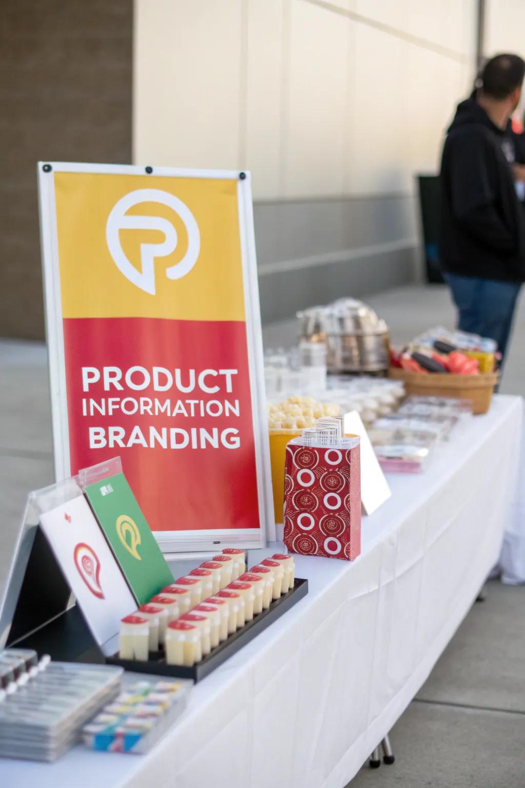 Clear signage is crucial for conveying important details to potential customers.