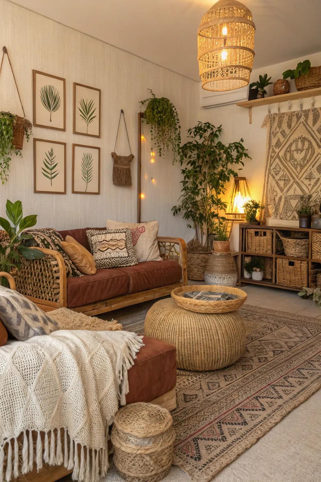 Natural-sourced carpets contribute organic warmth to your interiors.