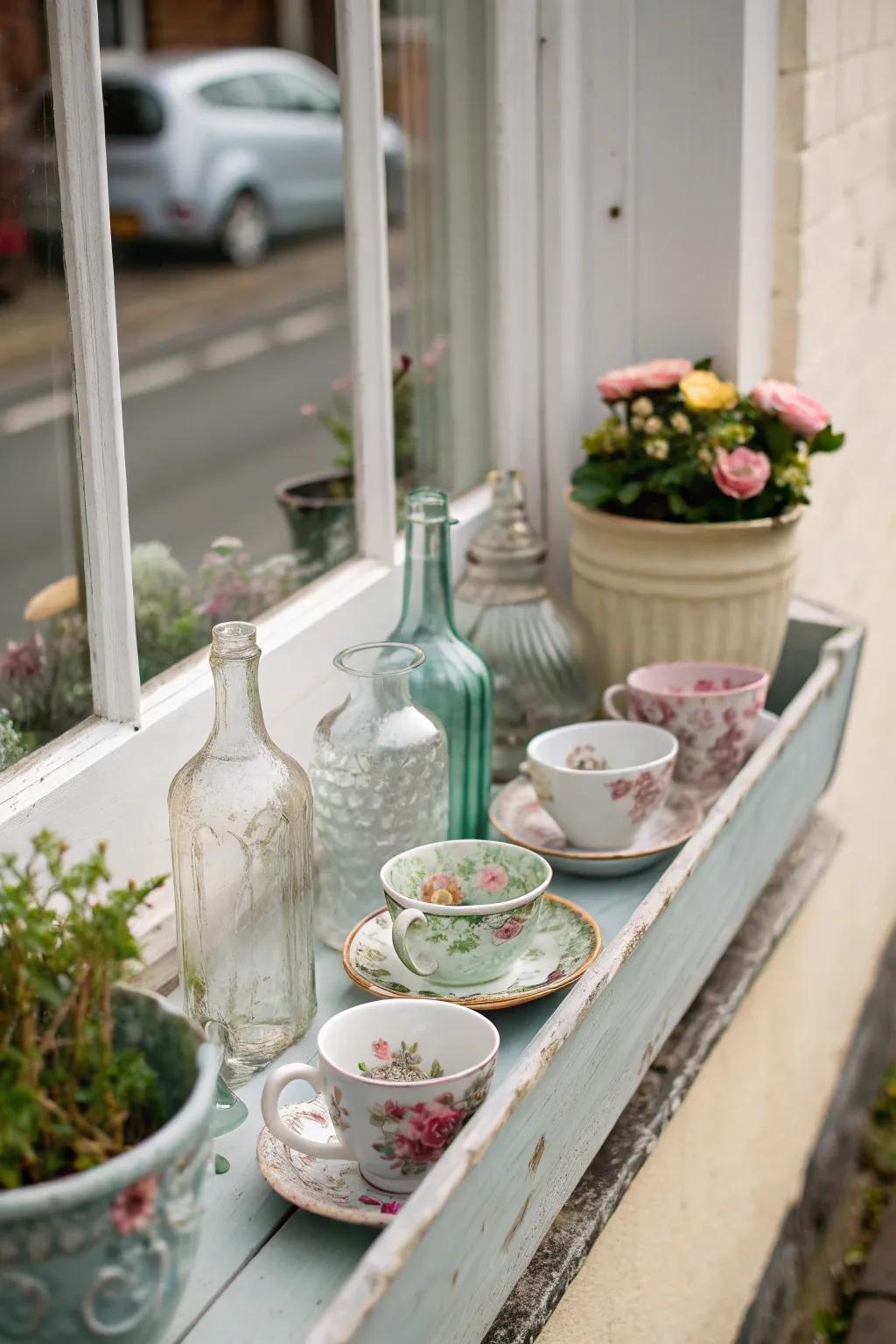 Classic keepsakes add charm and character to your window box