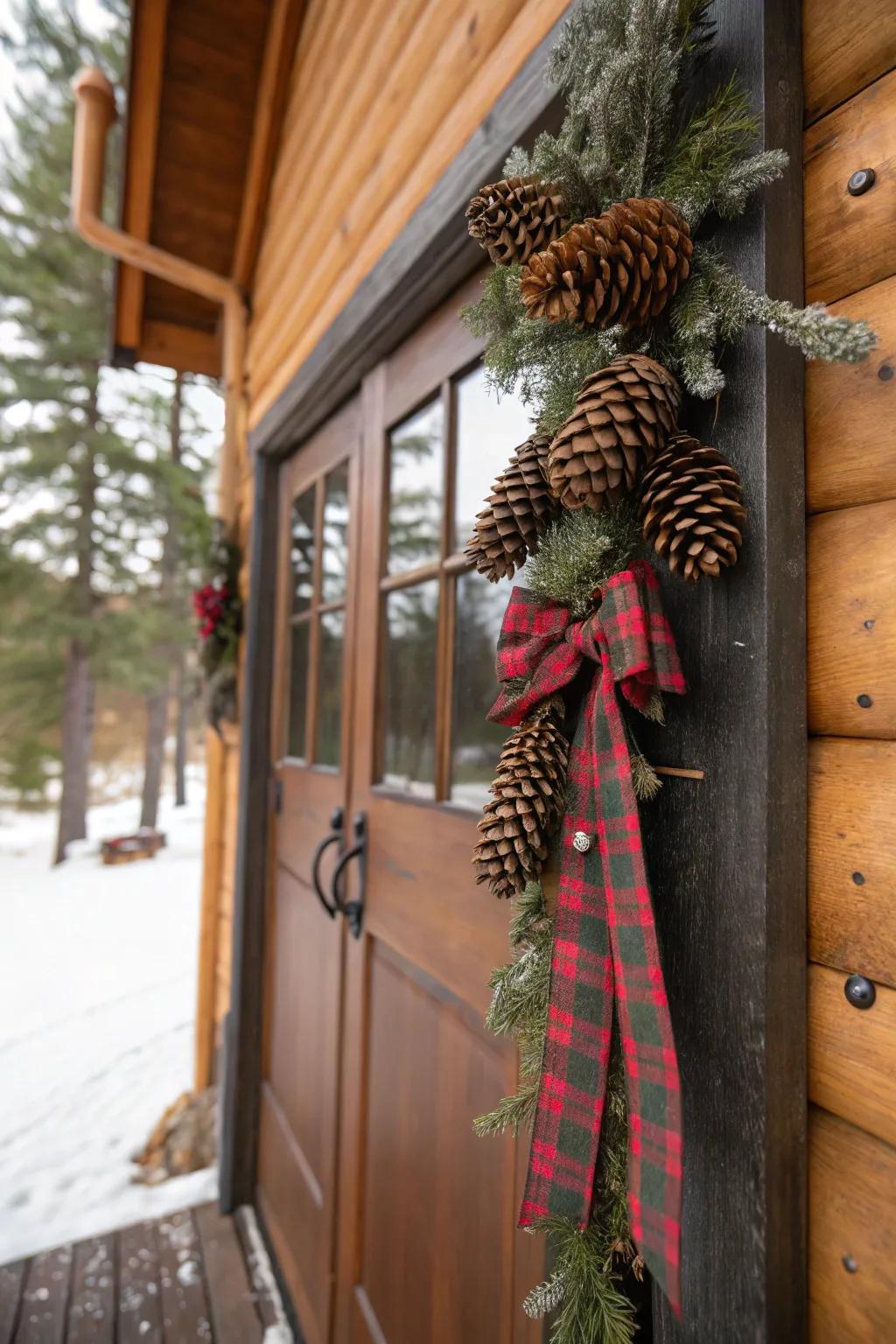 Conifers contribute innate texture and appeal.