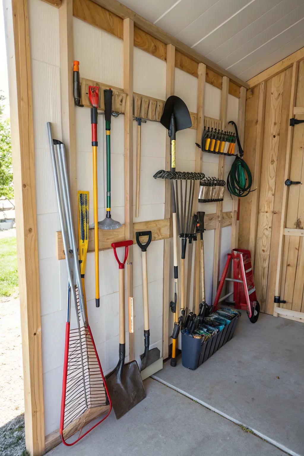 Multi-tool organization offers a small and efficient solution.