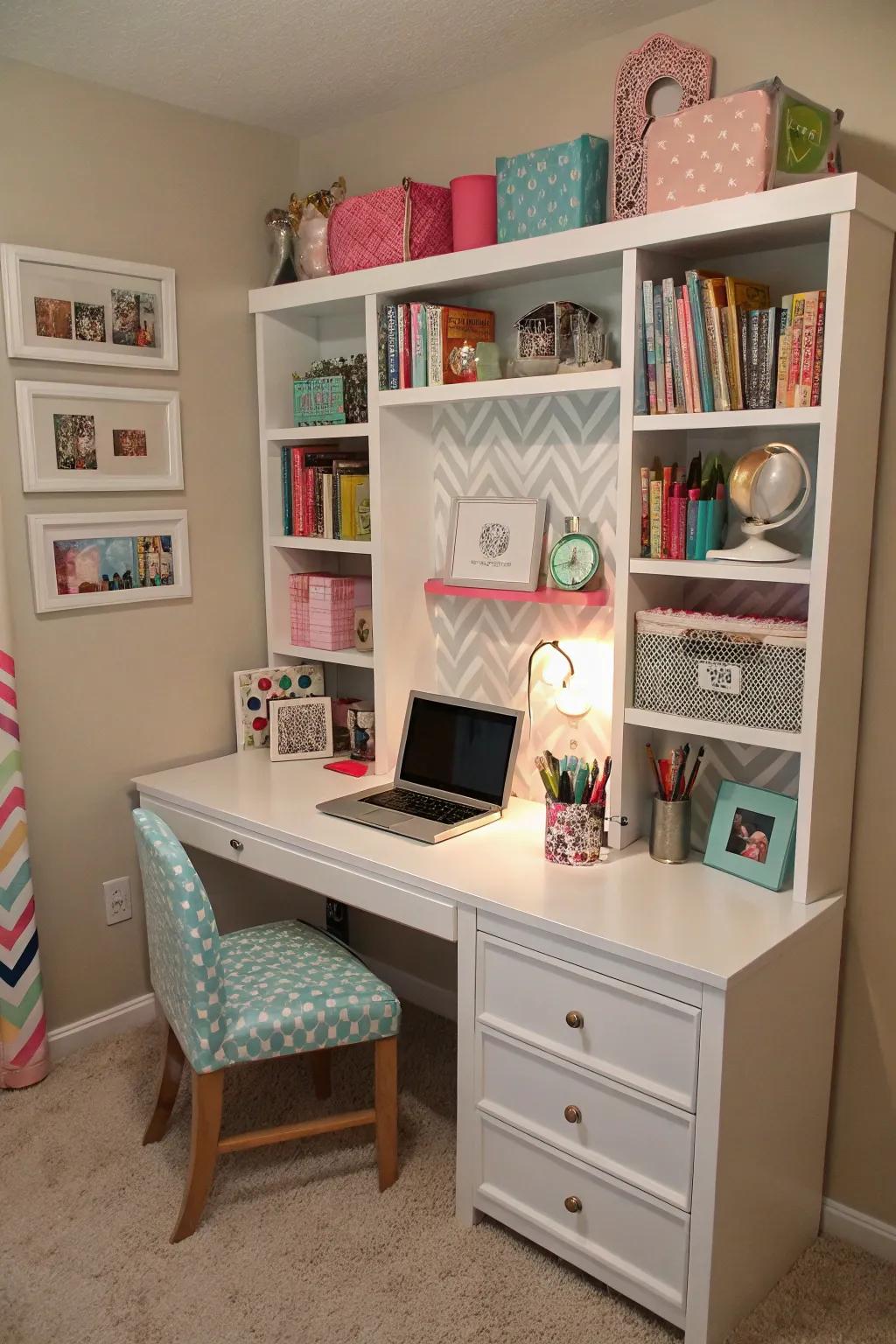 Practical furniture fulfills both current and future requirements.
