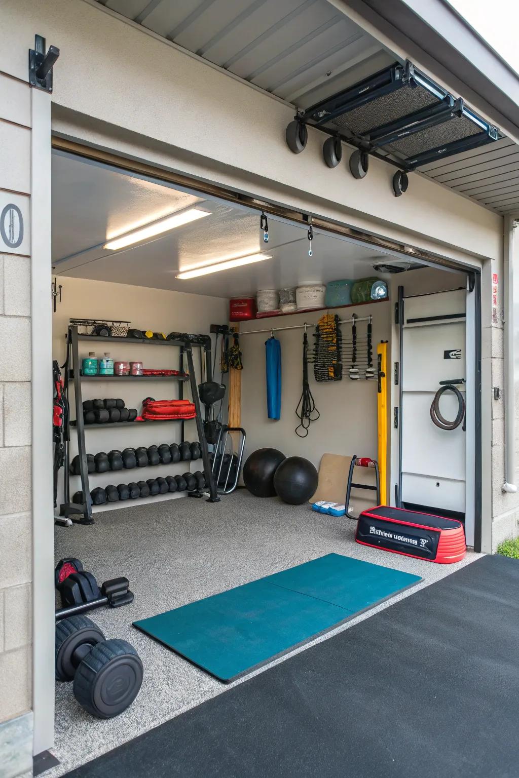 An all-purpose area can enhance the functionality of your garage.