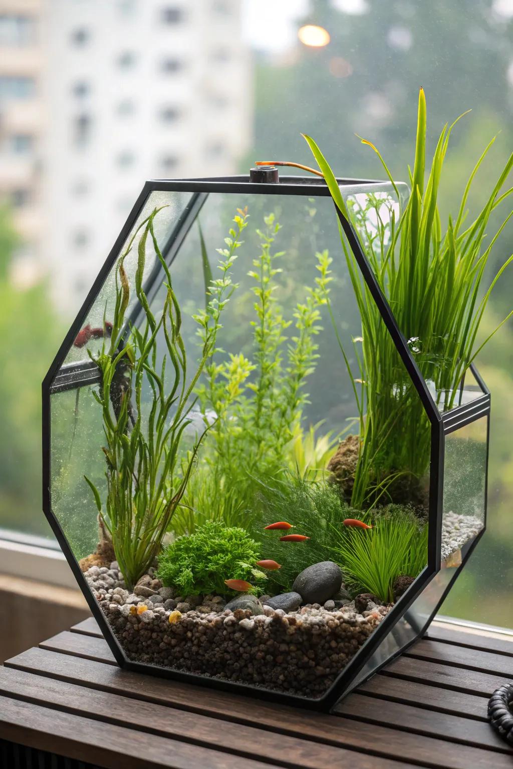 Exploit height with a stunning vertical garden.