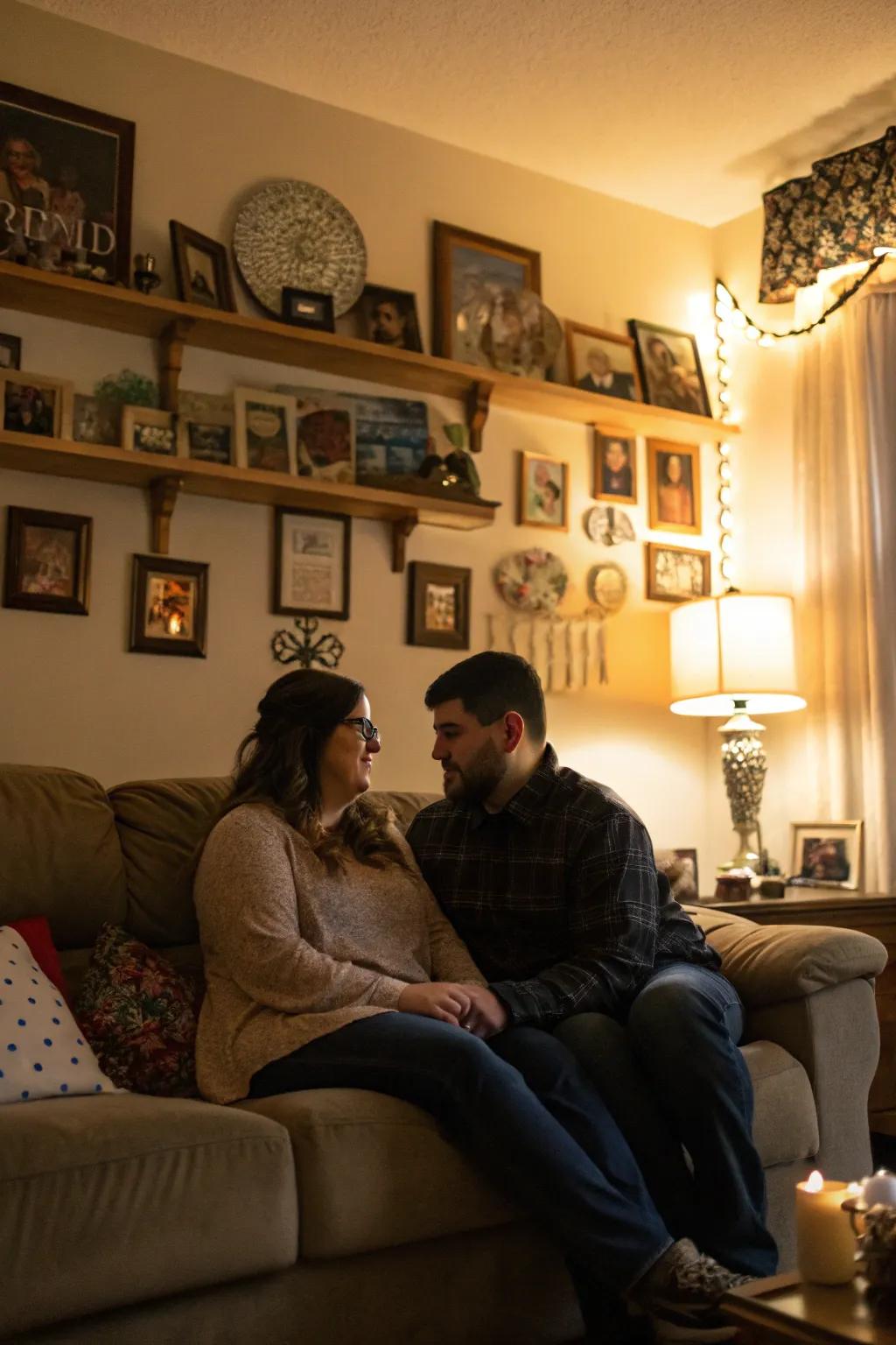 Home is where your heart is.